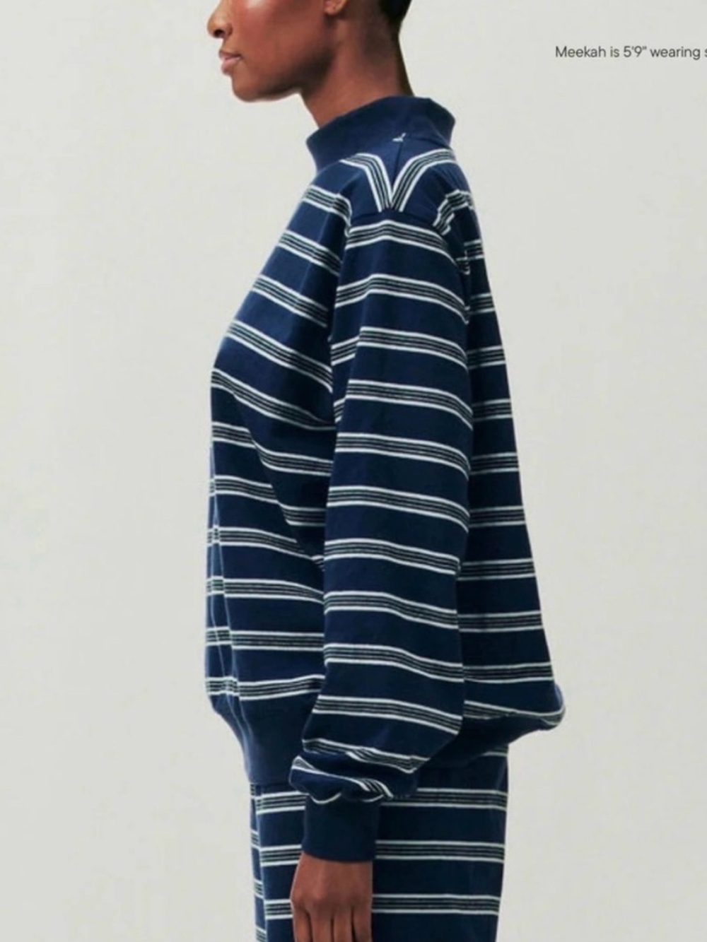 Parke Striped Mockneck - Picture 5 of 8